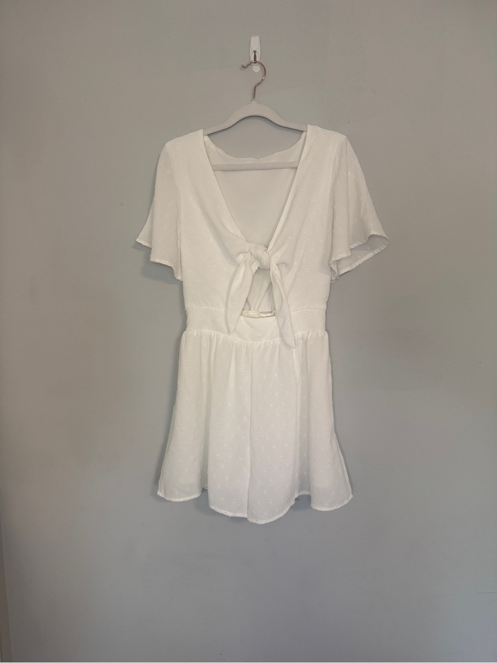 White romper